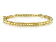 Penny Preville 18k Yellow Gold Beaded Bangle