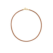 Temple St. Clair Natural Leather Cord 32"
