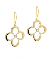 L. Klein 18k Yellow Gold Fiore Large Earrings