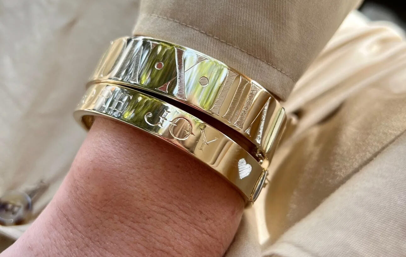 engraved bracelets
