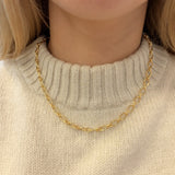 Oval Link Necklace
