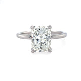 18K White Gold Radiant Diamond Ring