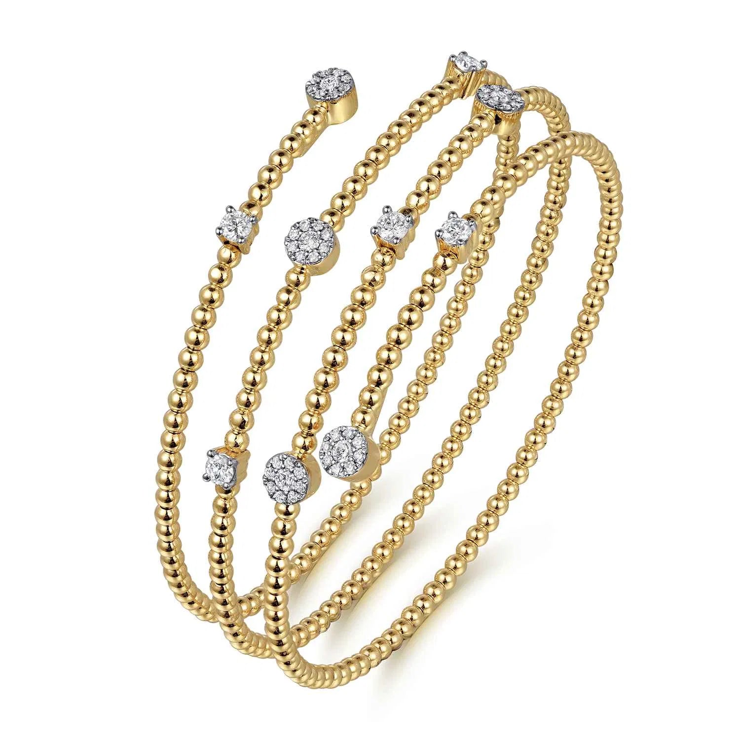 Bujukan Wrap Diamond Bangle