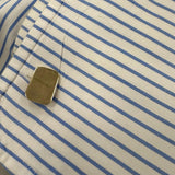 Gold Rectangular Cufflinks
