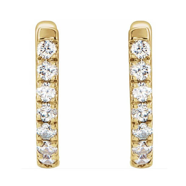 14K_Yellow_Gold_Diamond_Huggie_Earrings