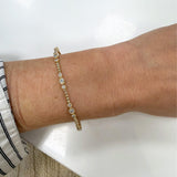 Trio Diamond Station Bracelet