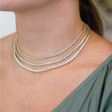 Bezel Diamond Choker