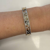 Scattered Diamond Bangle