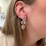 Morganite Drop Earrings