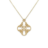 Estate Yellow Gold and Diamond Necklace