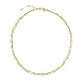 14K Yellow Gold Diamond by the Yard Necklace