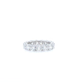 Platinum and Diamond Prong set Diamond Band