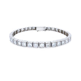 Estate Platinum Diamond Tennis Bracelet