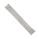 Estate 18K White Gold Flexible Diamond Bracelet