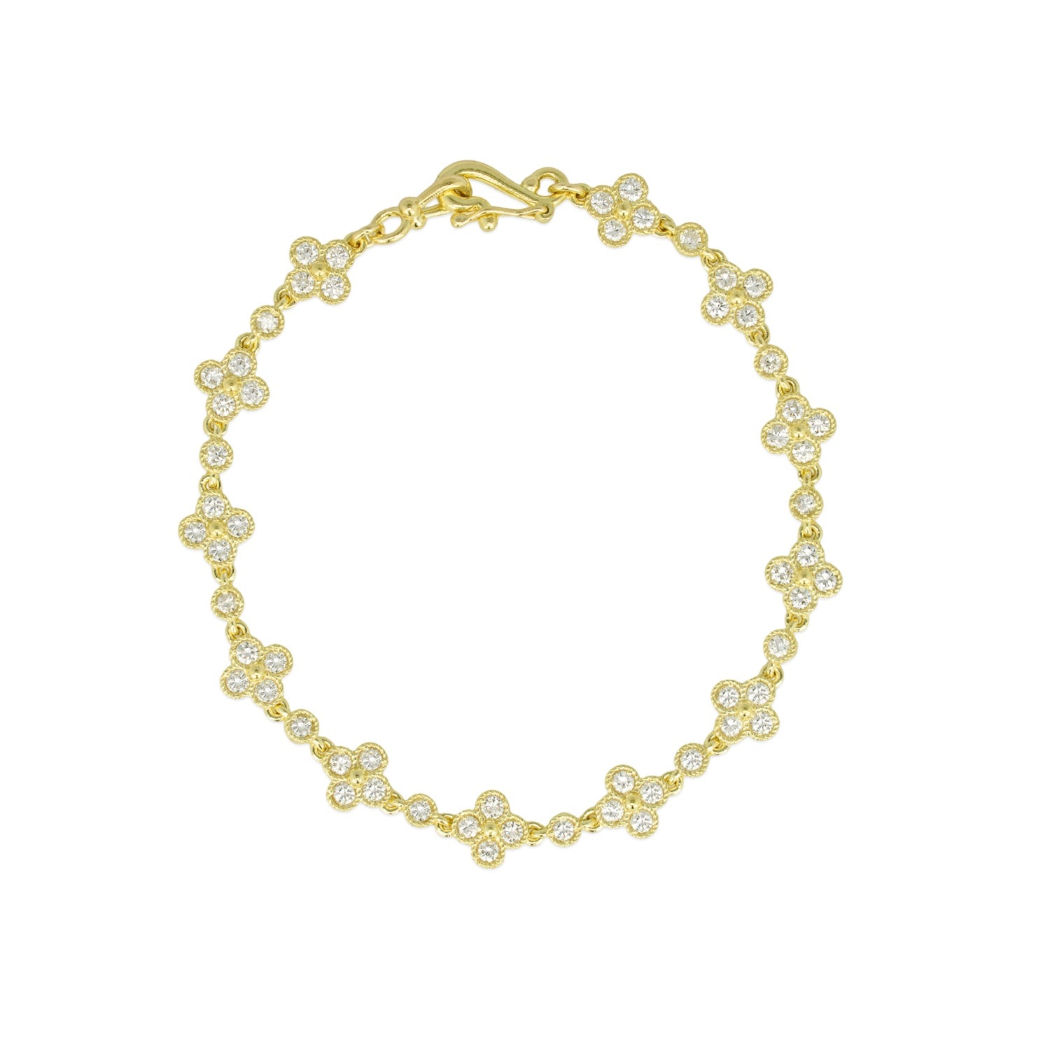 18K Yellow Gold Diamond Bracelet
