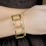 Bezel Diamond Tennis Bracelet