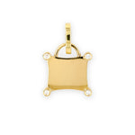 A Gumuchian 18K yellow gold and diamond charm
