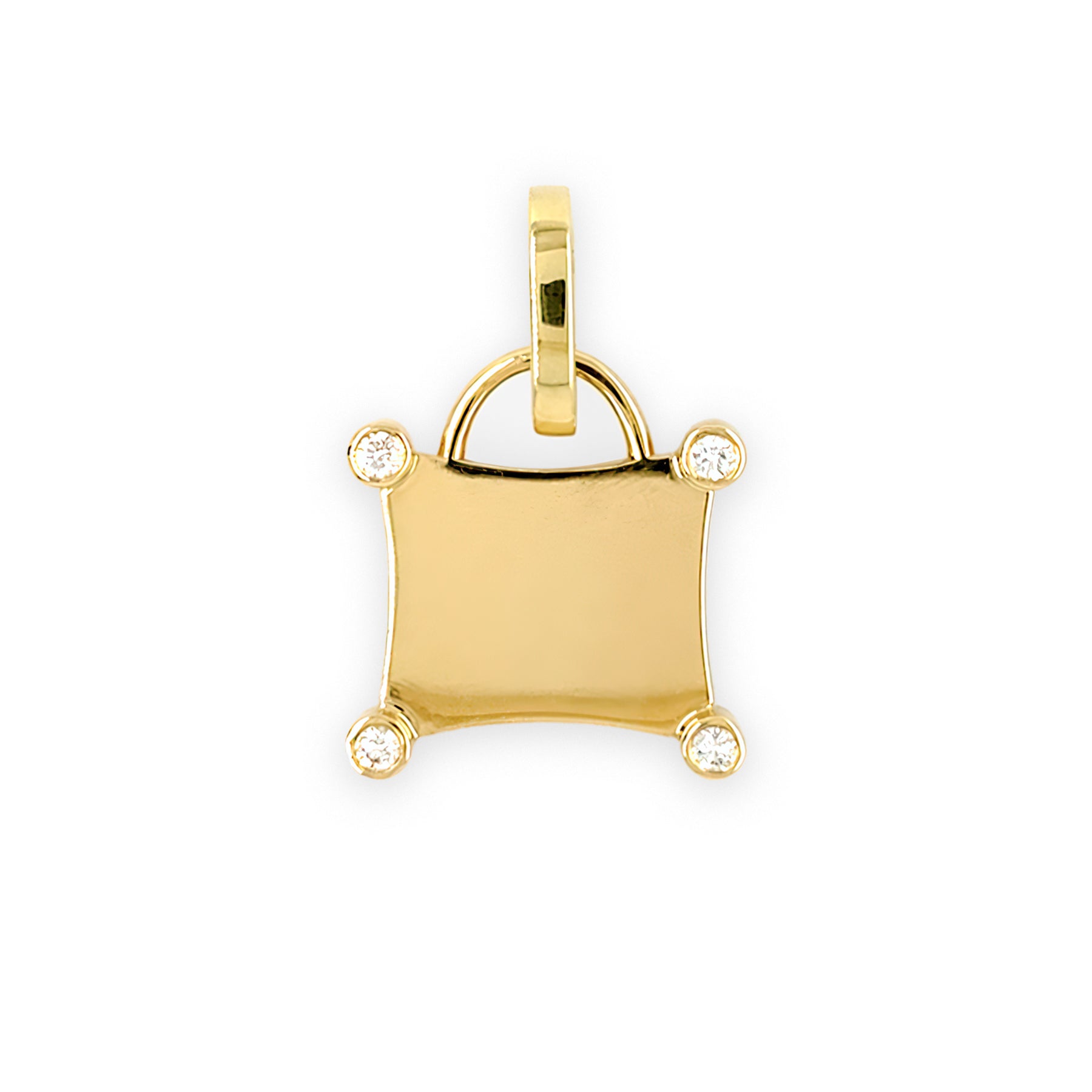 A Gumuchian 18K yellow gold and diamond charm