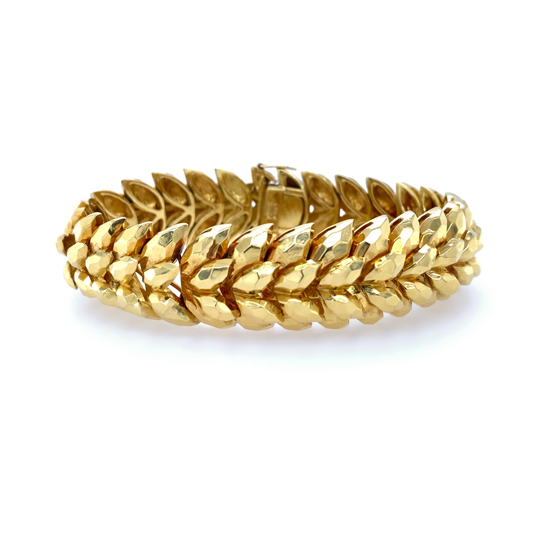 Henry Dunay Gold bracelet on a white background