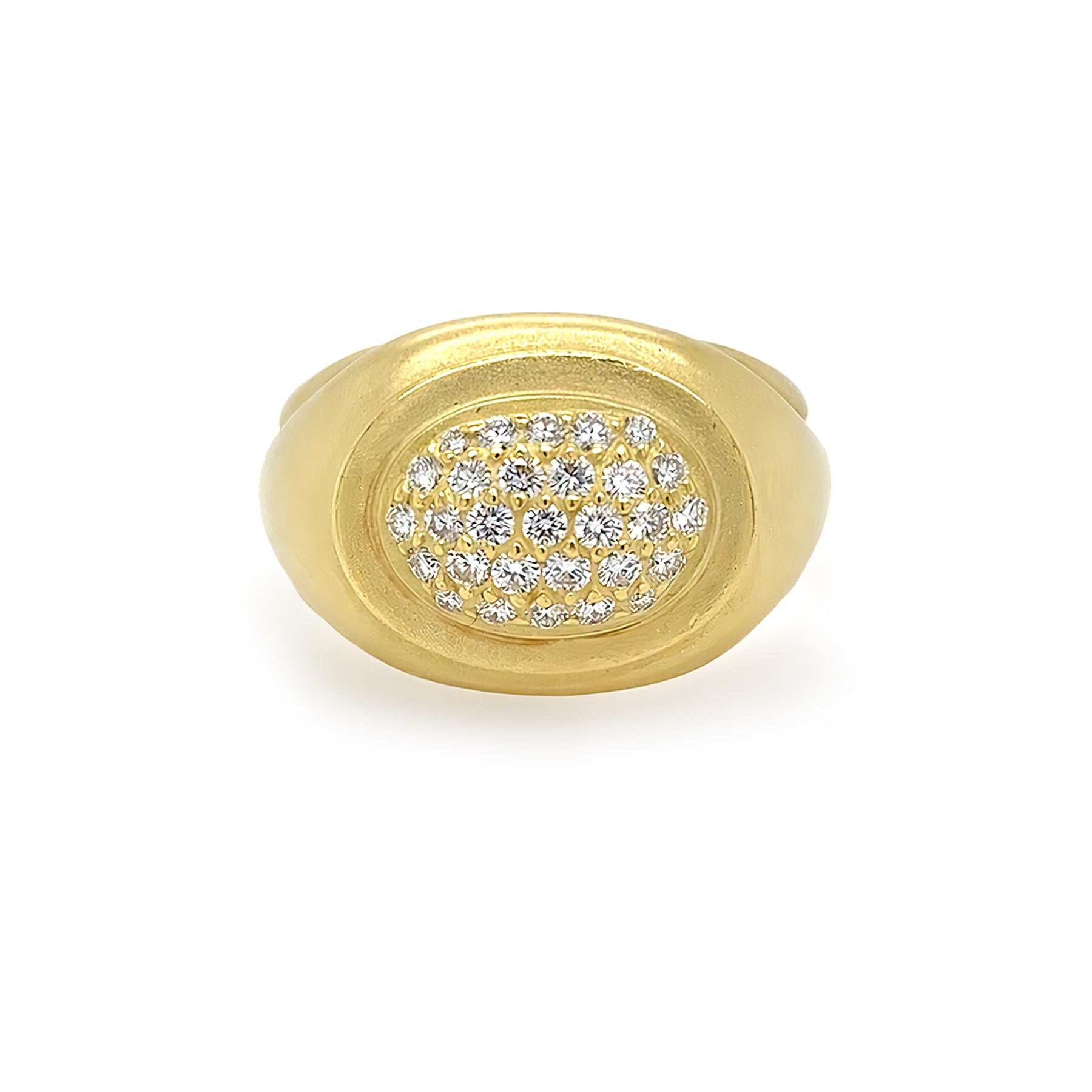 Estate Keiselstein 18K Gold and Diamond Ring