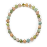 Multi Color Beads with 14K Yellow Gold