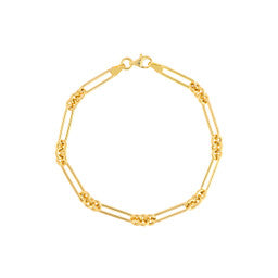 14K rounded fancy link 30” chain