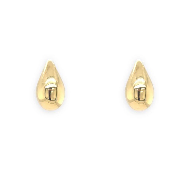 14K Yellow Gold Small Drop Earrings