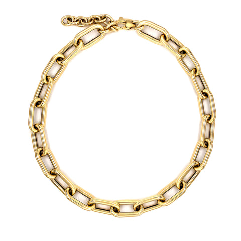 14K Yellow Gold Link Necklace