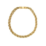 14K Yellow Gold Braided Necklace