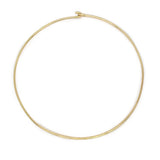 Classic Gold Wire Choker Necklace