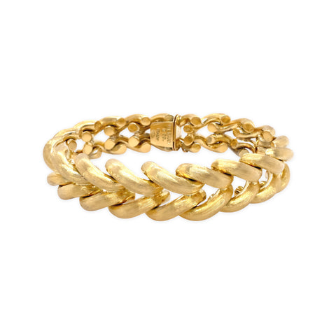 Estate 18K Yellow Gold Tiffany Bracelet