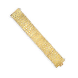 Estate 18K Yellow Gold Bracelet with Stars