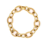 14K Yellow Gold Mixed Link Bracelet