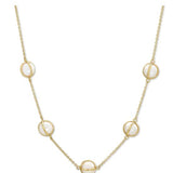 L. Klein 18K Yellow Gold and Pearl Necklace