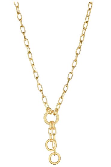 Penny Preville 18K Ring Chain Necklace