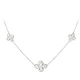 Platinum and diamond necklace with the Anderson design 2.4 carat