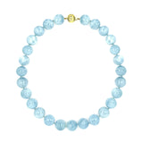 aquamarine beaded necklace