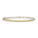 Jude Frances Mixed Metal Thin Rope Bangle