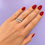 Double Wrap Diamond Ring