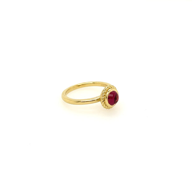 18kt yellow gold  ring
