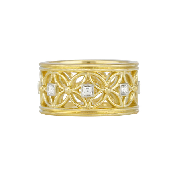 18kt yellow gold and diamond Ring