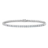 18K White Gold Tennis Bracelet