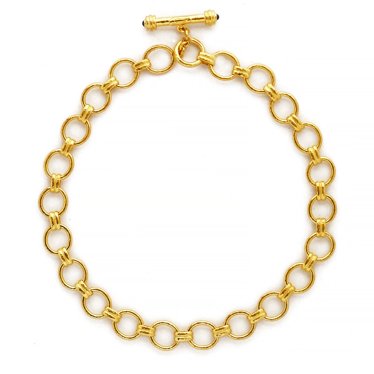 19K gold Rimini Link Necklace designed by Elizabeth Locke