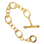 Elizabeth Locke 19k yellow gold Garda Link Bracelet 