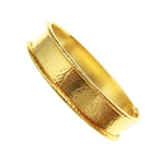 Elizabeth Locke 19k yellow gold flat narrow bangle bracelet BR97900