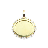 'Anne' Pendant with Diamonds