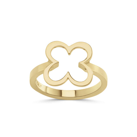 L. Klein 18K Yellow Gold Fiore Ring