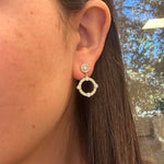 Gumuchian Small Carousel Earrings on model