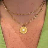 18K Yellow Gold Long Necklace