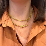 Elizabeth Locke 19K Yellow Gold 'Orvieto' Chain Necklace